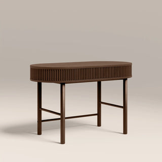Laura Ashley Santana Wooden Desk | Smoked Walnut