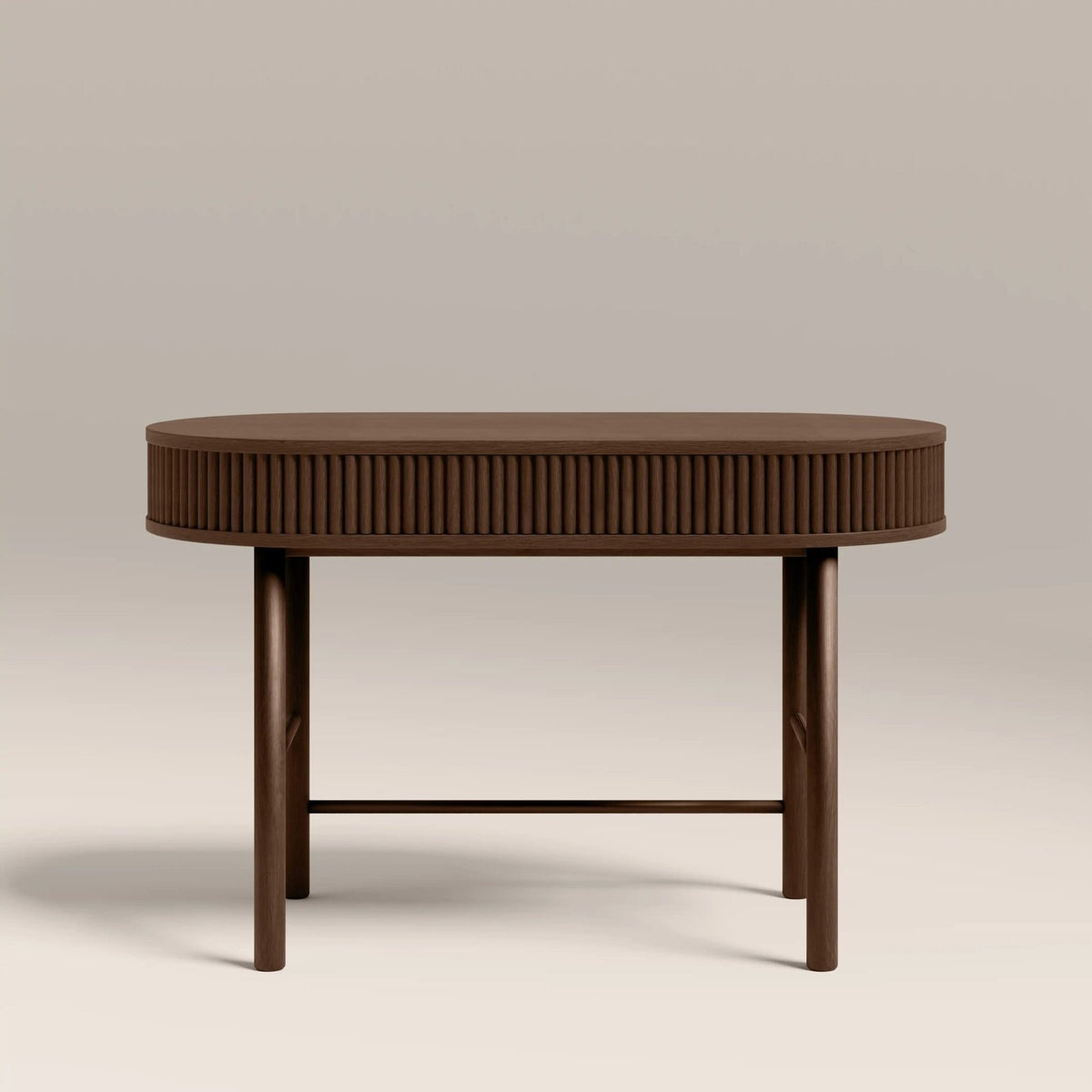 Laura Ashley Santana Wooden Desk | Smoked Walnut