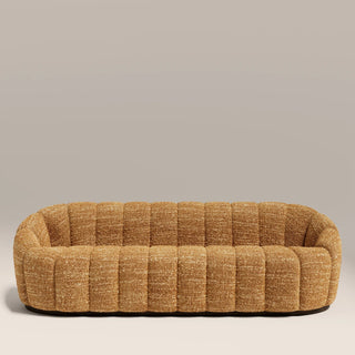 Laura Ashley UK Ivy 3 Seater Sofa | Speckled Honey Sustainable Boucle
