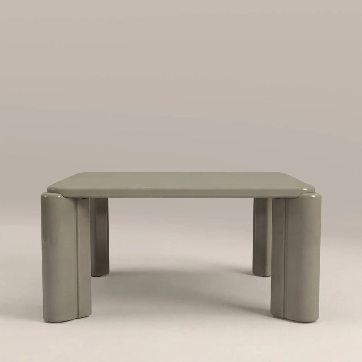 Laura Ashley UK Kelby Square Coffee Table | High Gloss Sage Green