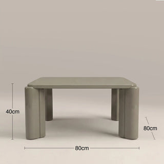 Laura Ashley UK Kelby Square Coffee Table | High Gloss Sage Green