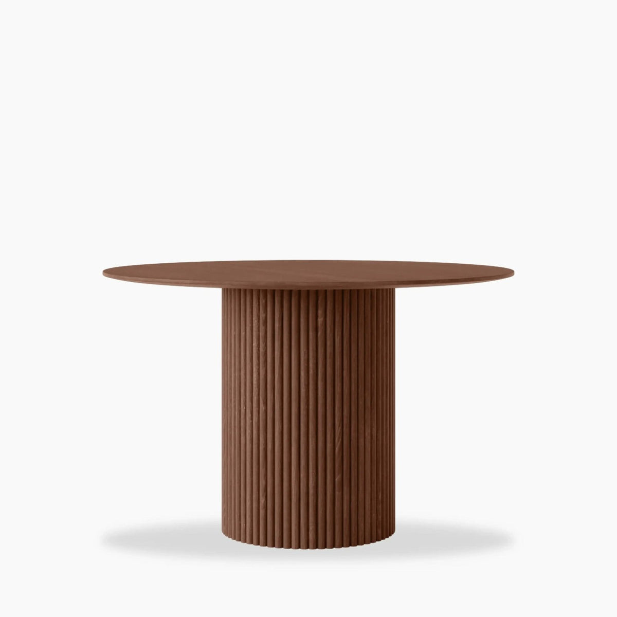Laura Ashley UK Marcel 4 Seat Round Wooden Dining Table | Walnut