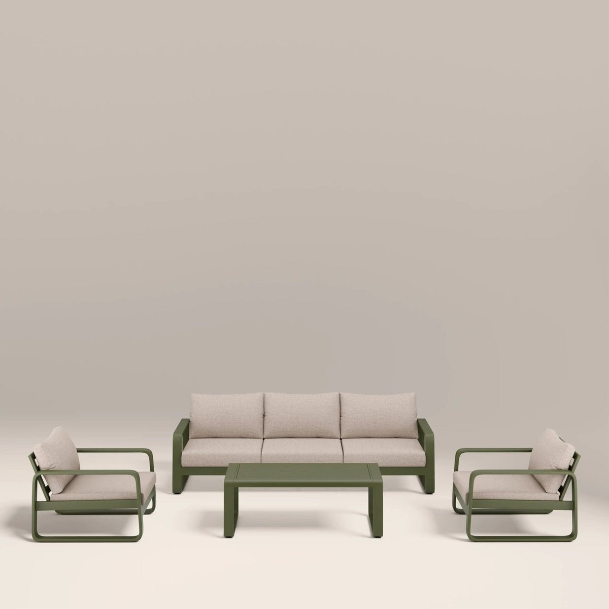 Dante Garden Sofa Set | Cream & Moss Green – Laura Ashley