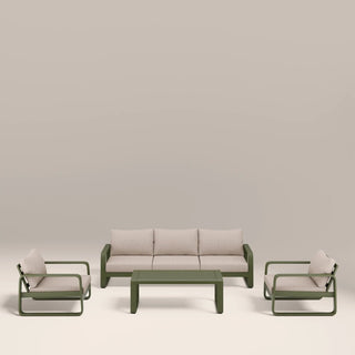 Dante Garden Sofa Set | Cream & Moss Green – Laura Ashley