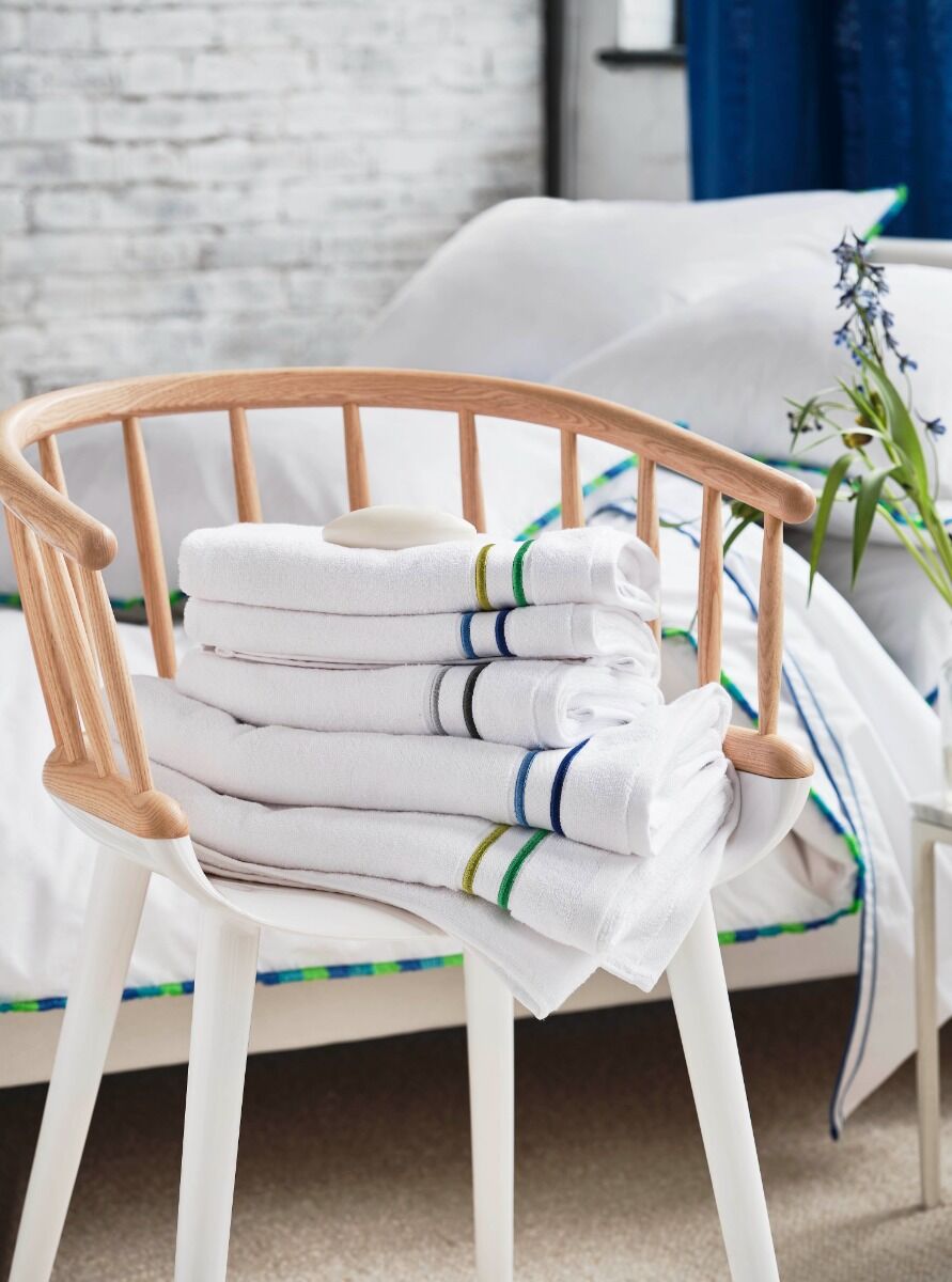 Designers Guild Astor Silver and Slate Towels – Laura Ashley
