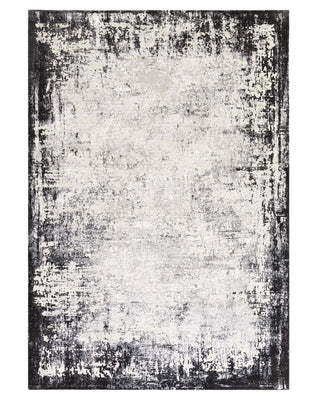 Distressed dark grey Laura Ashley textured large rug