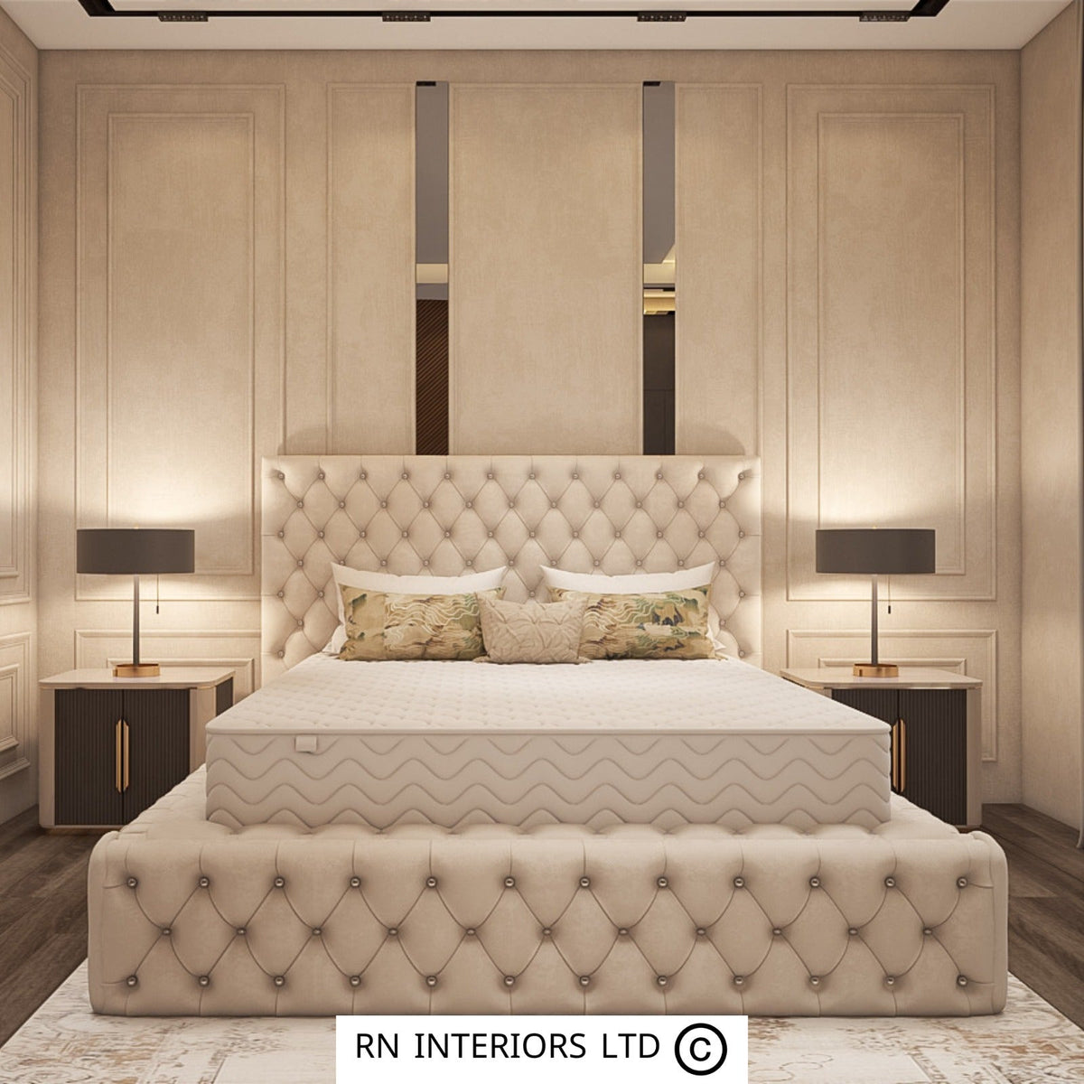 Double Bed Frame - LauraAshley Ambassador Bed - Beds Sale