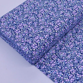 Dressmaking Berries Cotton Lawn - Blue and Lilac - Warwick – Laura Ashley LA