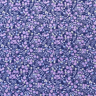 Dressmaking Berries Cotton Lawn - Blue and Lilac - Warwick – Laura Ashley LA