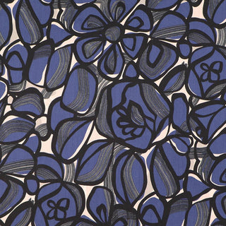 Dressmaking Floral Cotton Lawn Laura Ashley LA - Jane - Navy