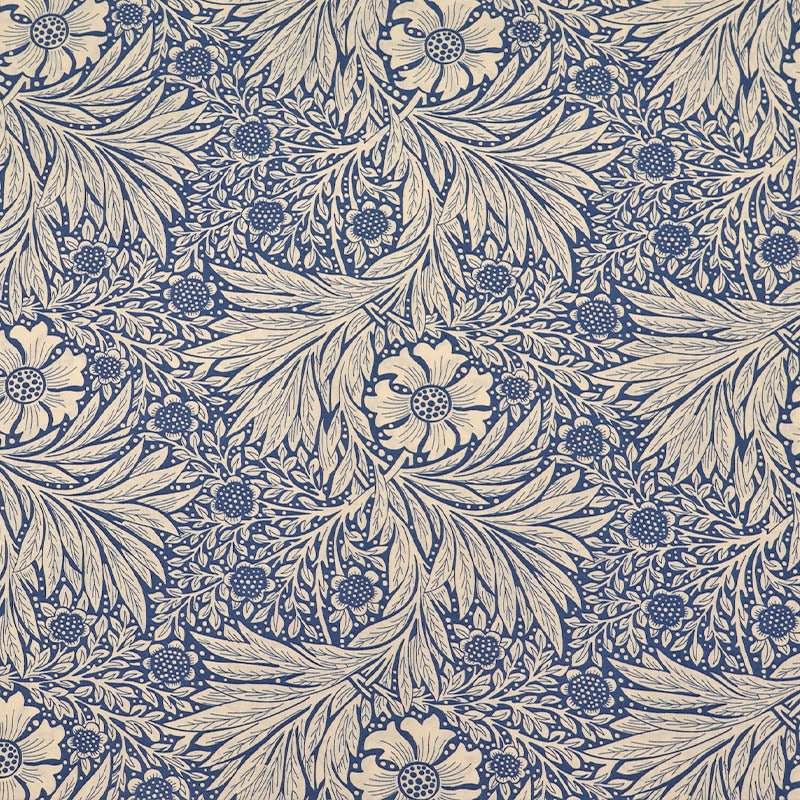 Dressmaking Floral Cotton Lawn Laura Ashley LA - Navy - Felix