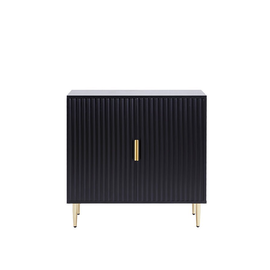 Evie Small Sideboard - Black – Black & Feather