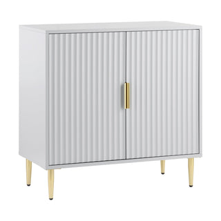 Evie Small Sideboard - Grey – Feather & Black