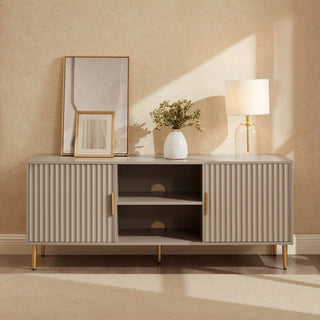 Evie TV Unit for Black & Feather TVs up to 65"- Taupe