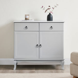 Feather & Black Amelie Sideboard - Light Grey
