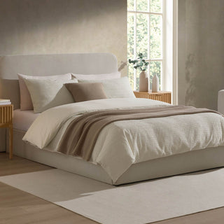 Feather & Black Ascot Ottoman Storage Bed - Natural