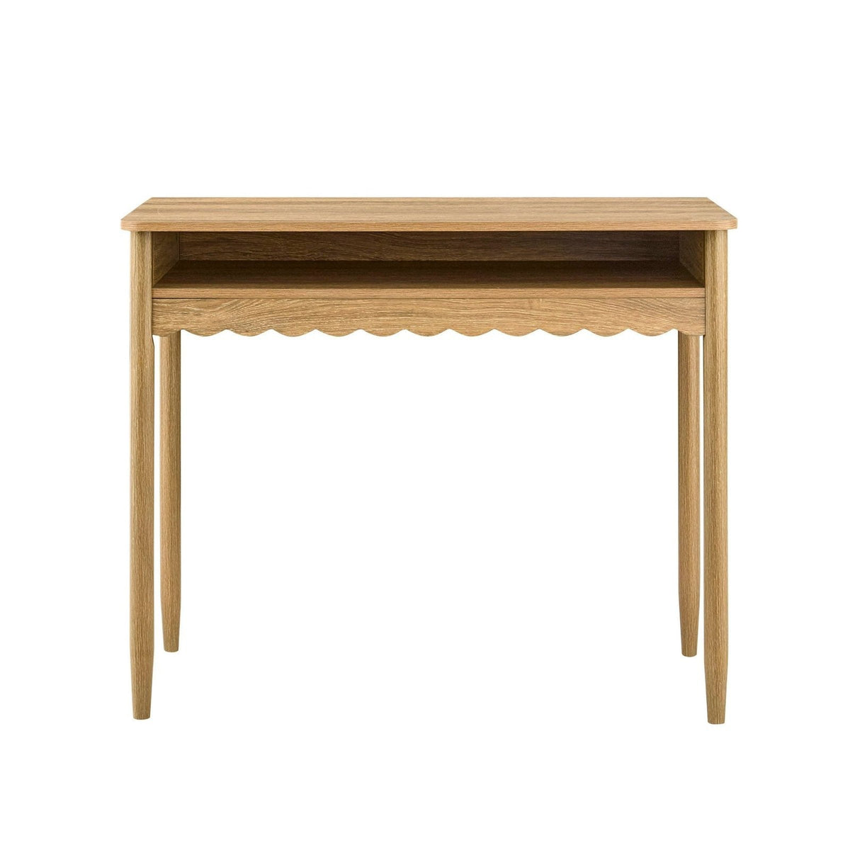 Feather & Black Betty Dressing Table - Light Wood