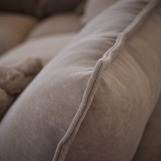 Feather & Black Boston 2 Seater Sofa - Sand