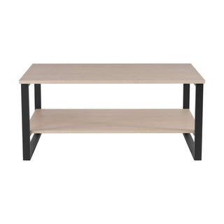 Feather & Black Harper Coffee Table - Natural/Black