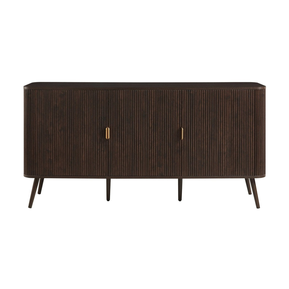 Feather & Black Hattie 3 Door Sideboard - Walnut