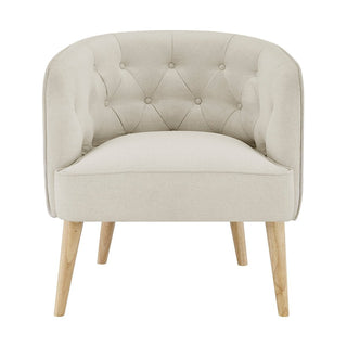 Feather & Black Margo Accent Chair - Natural
