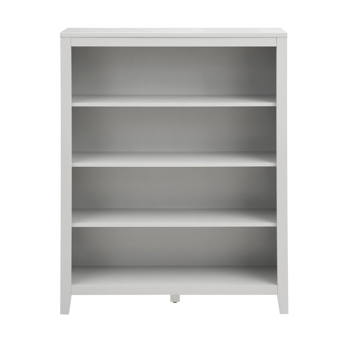 Feather & Black Poppy Small Bookshelf - Grey