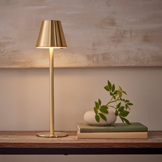 Feather & Black Rhea LED Rechargeable Wireless Lamp