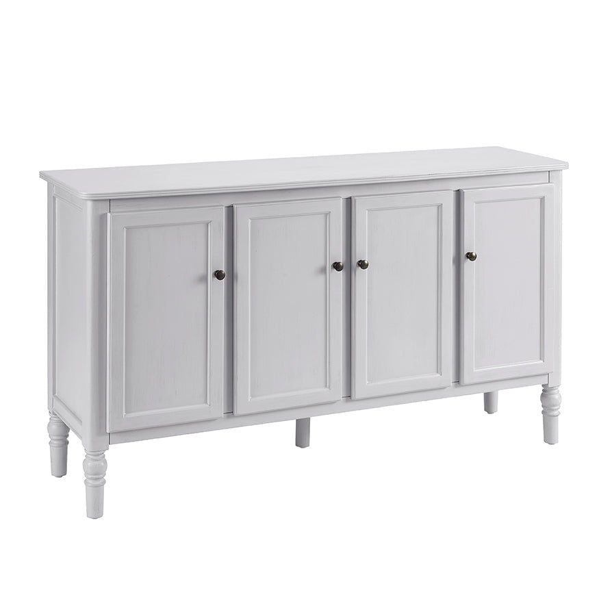 Feather & Black Ruby 4 Door Sideboard - Washed Stone