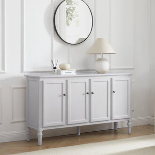 Feather & Black Ruby 4 Door Sideboard - Washed Stone