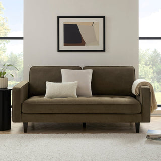 Feather & Black Sloane 3 Seater Sofa - Olive