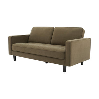 Feather & Black Sloane 3 Seater Sofa - Olive