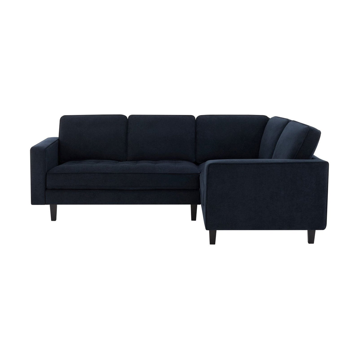 Feather & Black Sloane Right Hand Corner Sofa - Midnight