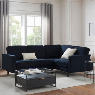 Feather & Black Sloane Right Hand Corner Sofa - Midnight