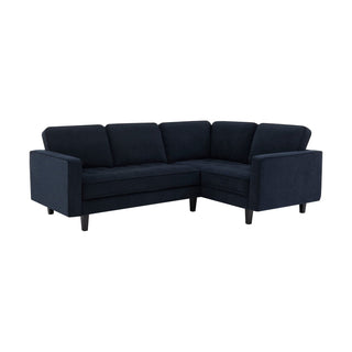 Feather & Black Sloane Right Hand Corner Sofa - Midnight