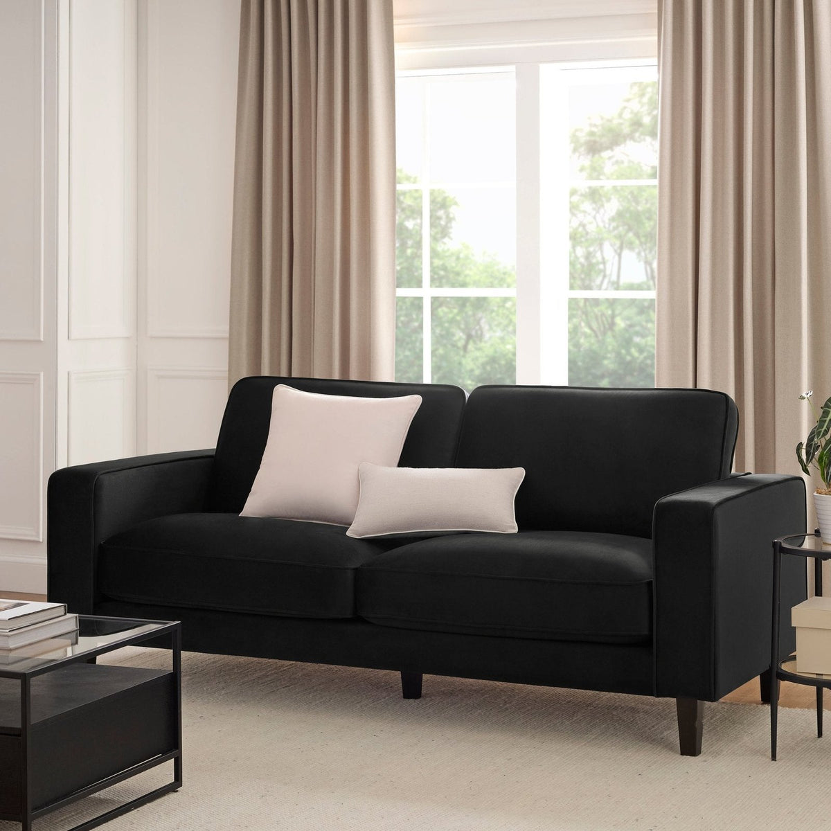 Feather & Black Soho 3 Seater Sofa - Ink