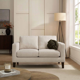 Feather & Black Soho Small 2 Seater Sofa - Beige