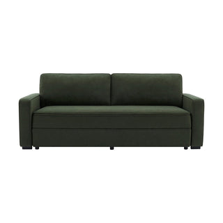 Feather & Black Soho Sofa Bed - Dark Olive