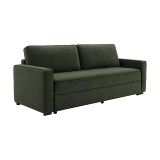Feather & Black Soho Sofa Bed - Dark Olive