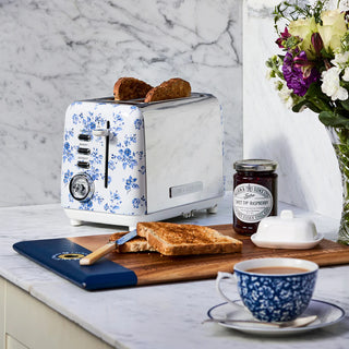 Laura Ashley’s 2-Slice Toaster – Multi-Function &amp; 7 Heat Settings