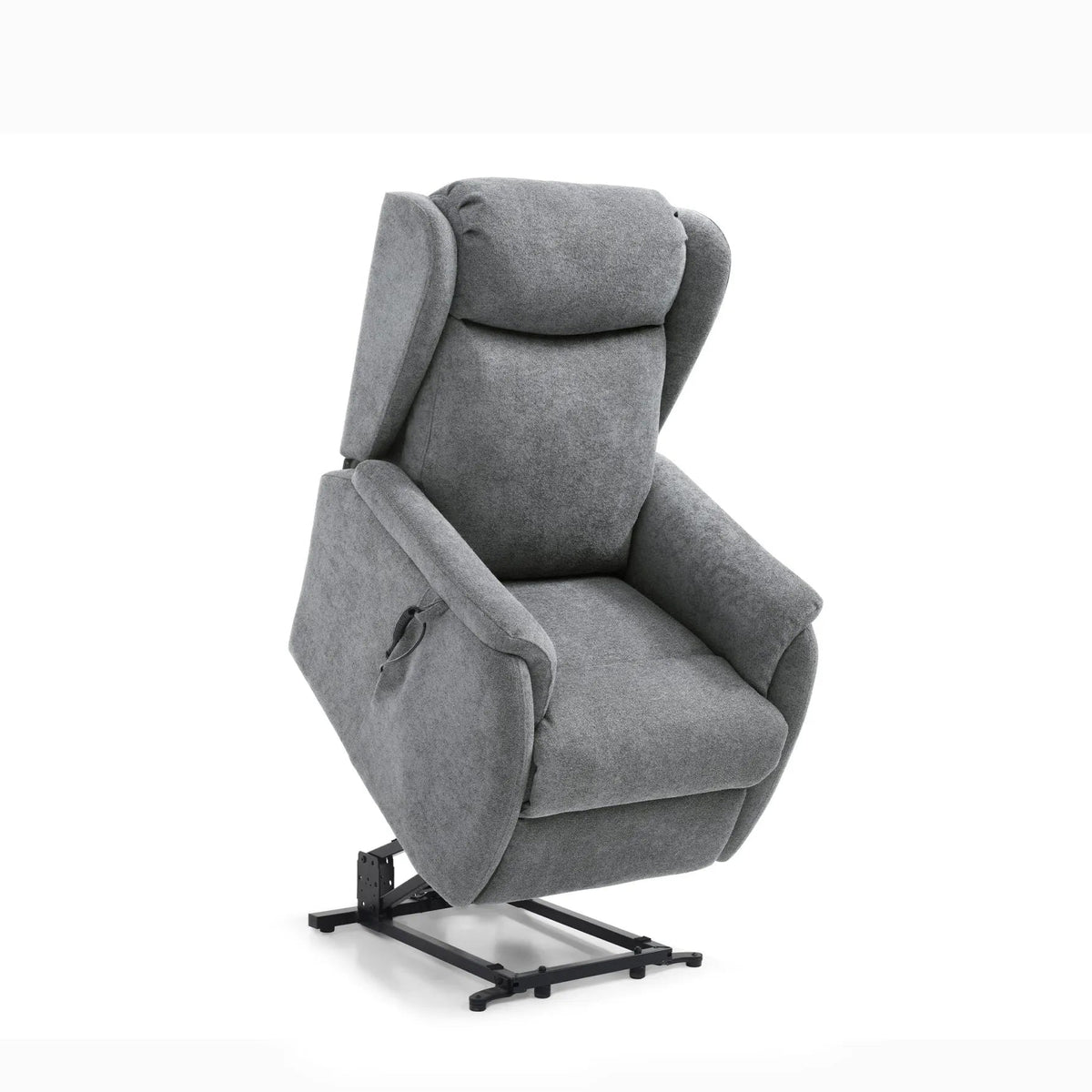 Finn Grey Fabric Dual Laura & Ashley Motor Rise Recline Chair