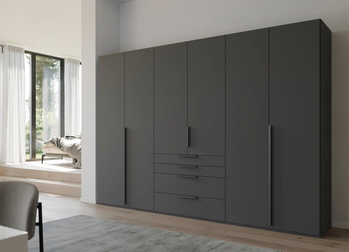 Frans 300cm Decor 6 Door Wardrobe With Drawers – Laura & Ashley