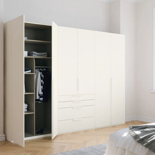 Frans 300cm Decor 6 Door Wardrobe With Drawers – Laura & Ashley