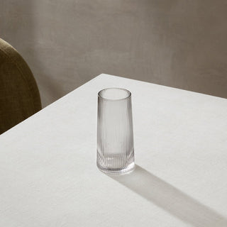 Gatsby Set of 4 Ripple Glass Highballs - Smoked – Feather & Black