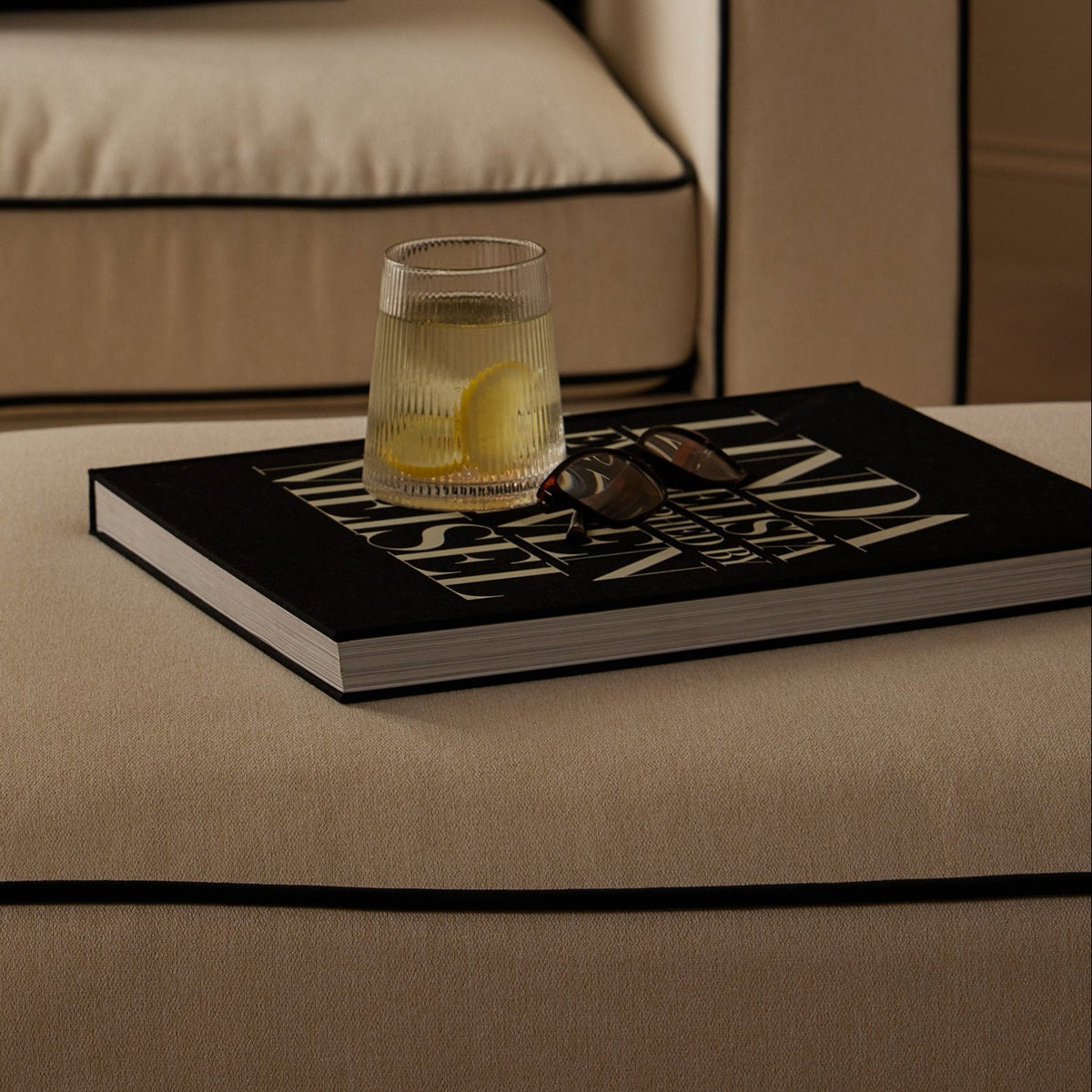 Gatsby Set of 4 Ripple Glass Tumblers - Clear – Black & Feather