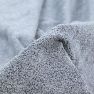 Ghost Faux Fur Material Flint Silver Colour Fabric CTR-3056 – Laura Ashley
