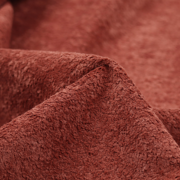 Ghost Faux Fur Material Laura Ashley LA Red Colour Fabric CTR-3050