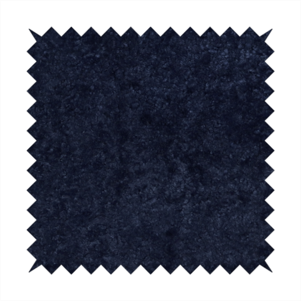 Ghost Faux Fur Material Laura Ashley Navy Blue Colour Fabric CTR-3054
