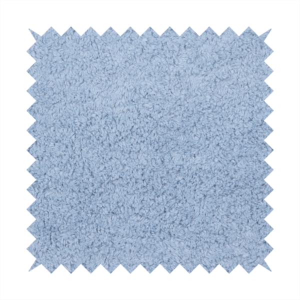 Ghost Faux Fur Material Laura Ashley Sky Blue Colour Fabric CTR-3053
