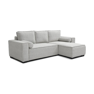 Halifax Natural Boucle Laura Ashley Fabric Corner Sofa Bed