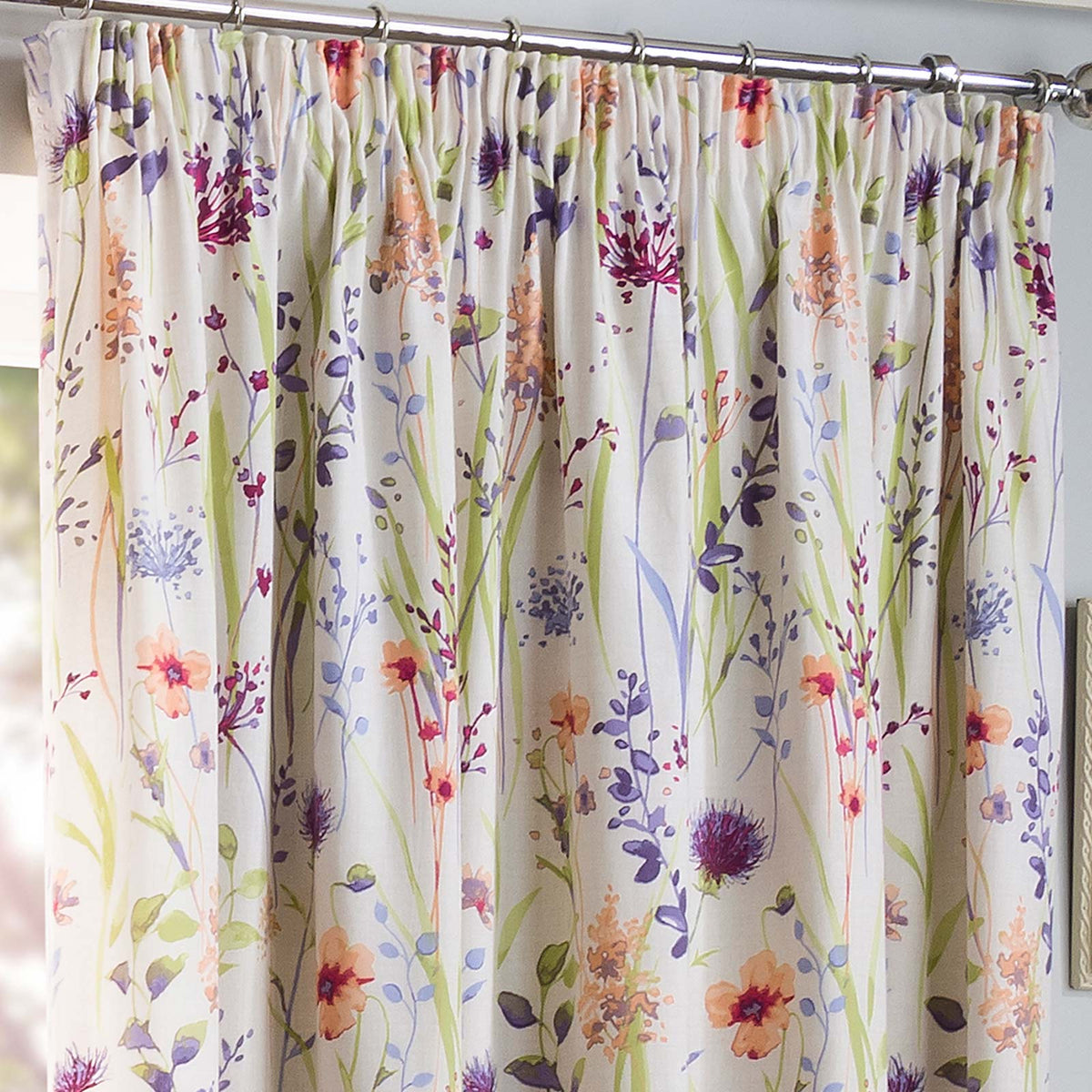 Hampshire 3" Laura Ashley Pencil Pleat Curtains